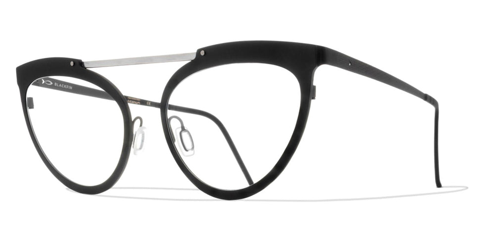 Blackfin® SUNNYSIDE BLF SUNNYSIDE 951 54 - Black/Silver Eyeglasses