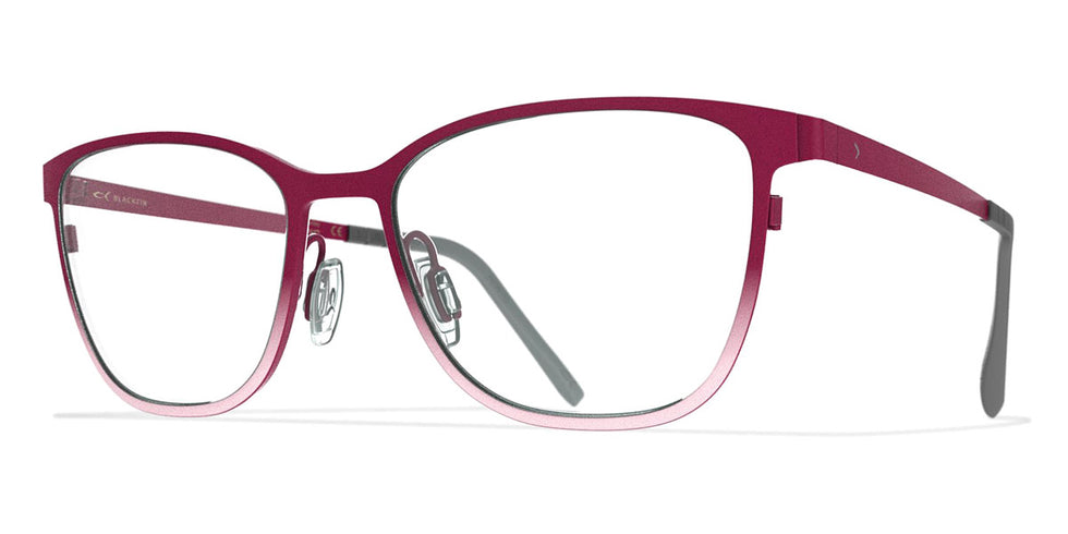 Blackfin® SWAN POINT BLF SWAN POINT 1495 52 - Burgundy Red/Powder Pink Eyeglasses