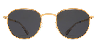 Mykita® TALVI MYK TALVI Glossy Gold / Dark Grey Solid 47 - Glossy Gold / Dark Grey Solid Sunglasses