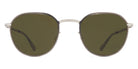 Mykita® TALVI MYK TALVI Silver/Black / Raw Green Solid 47 - Silver/Black / Raw Green Solid Sunglasses