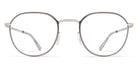 Mykita® TALVI MYK TALVI Silver/Black 47 - Silver/Black Eyeglasses