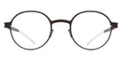 Mykita® TANNER MYK TANNER Ebony Brown 46 - Ebony Brown Eyeglasses