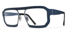 Blackfin® TAO BLF TAO 1460 53 - Navy Blue/Silver Eyeglasses