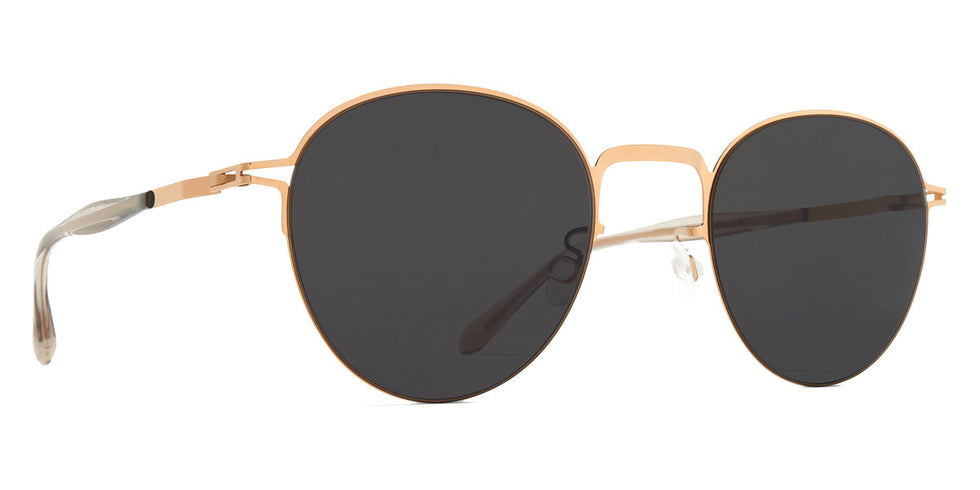 Mykita® TATE MYK TATE Champagne Gold / Dark Grey Solid 50 - Champagne Gold / Dark Grey Solid Sunglasses
