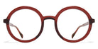 Mykita® TEEMA MYK TEEMA C172 Pine Honey/Silk Purple Brocco 49 - C172 Pine Honey/Silk Purple Brocco Eyeglasses
