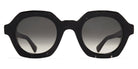 Mykita® TESHI MYK TESHI C110 Black Havana/Shiny Silver / Raw Black Gradient 47 - C110 Black Havana/Shiny Silver / Raw Black Gradient Sunglasses