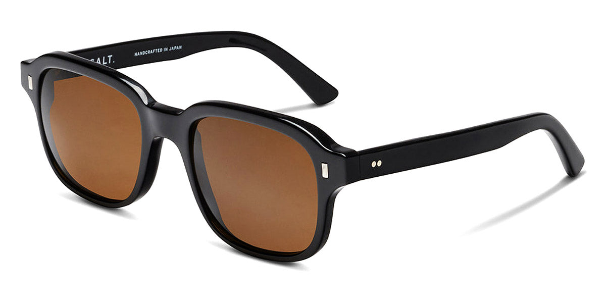 SALT.® TETON SAL TETON BK 53 - Black/Polarized Glass Brown Lens Sunglasses