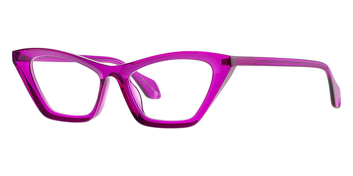 Theo® Mille+89 TH MILLE 89 011 53 - Transparent Deep Orchid Eyeglasses