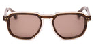Blake Kuwahara® THAYER SUN BLK THAYER SUN BROWN HORN 54 - Brown Horn Sunglasses