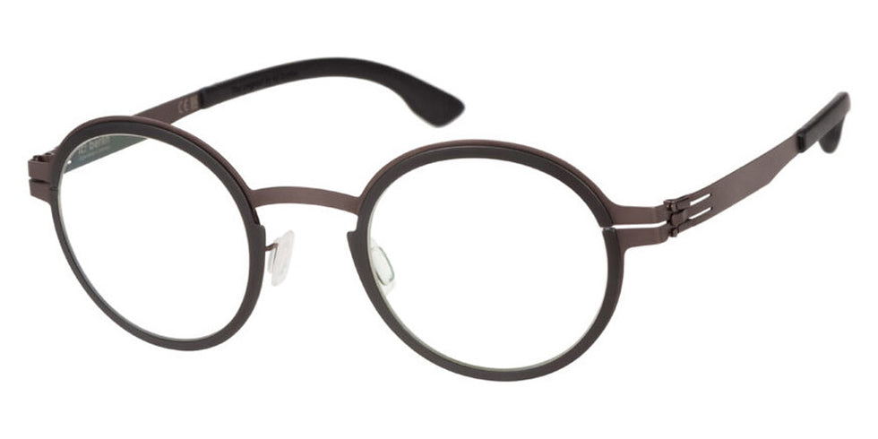 Ic! Berlin® Thulium ICB Thulium IC5142 05A 45 - Teak-Black Eyeglasses