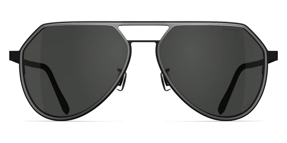 Blackfin® THUNDER BAY BLF Thunder Bay Sun 1462 58 - Blackfin Black/Satin Silver Sunglasses