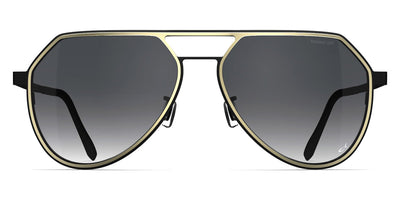 Blackfin® THUNDER BAY BLF Thunder Bay Sun 1857 58 - Satin Gold/Blackfin Black With Blackfin Nano Plating™ Sunglasses