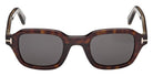 Tom Ford® TI0021 Sunglasses TI0021 52A 46 - 52A - Dark Havana/Dark Havana