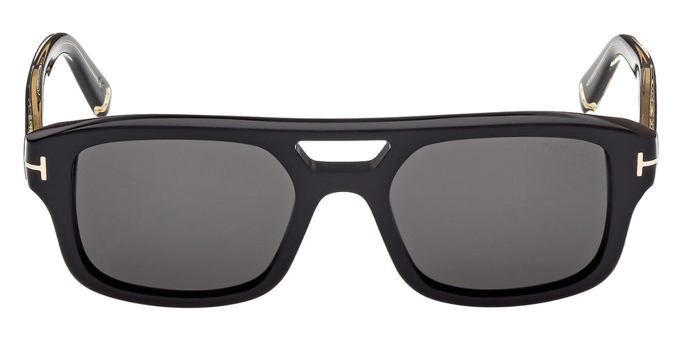 Tom Ford® TI0022 Sunglasses TI0022 01A 53 - 01A - Shiny Black/Shiny Black