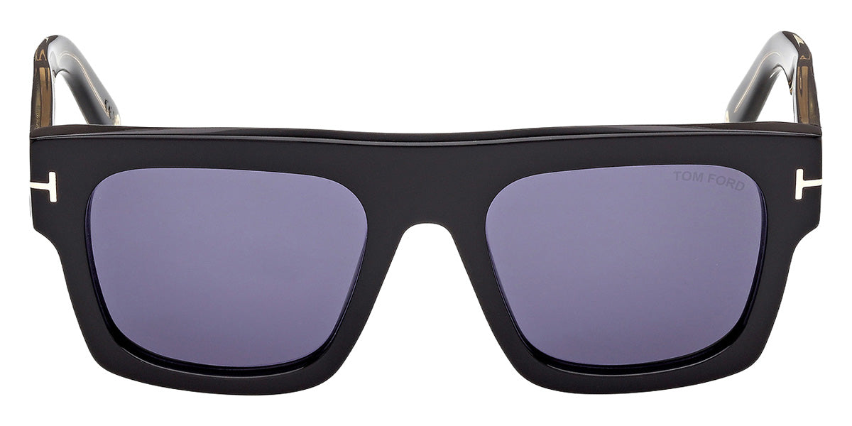 Tom Ford® TI0023 Sunglasses TI0023 01V 53 - 01V - Shiny Black/Shiny Black