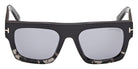 Tom Ford® TI0023 Sunglasses TI0023 05A 53 - 05A - Black/Havana/Shiny Black