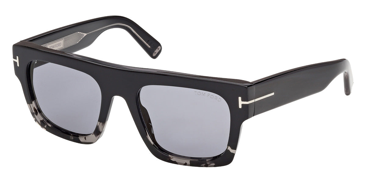 Tom Ford® TI0023 Sunglasses TI0023 05A 53 - 05A - Black/Havana/Shiny Black
