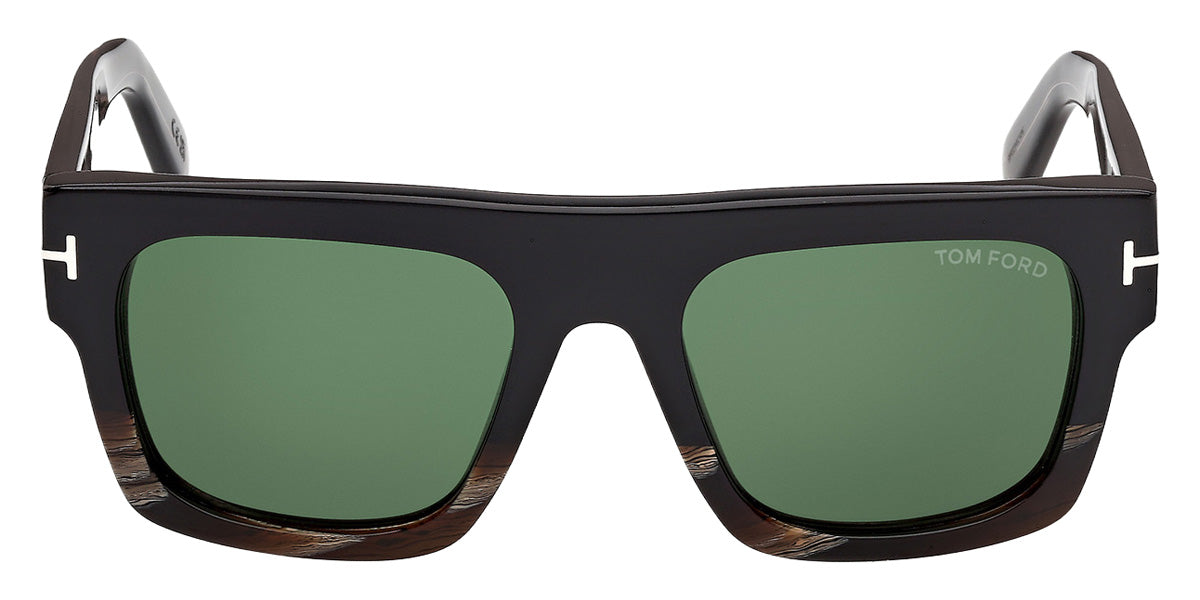 Tom Ford® TI0023 Sunglasses TI0023 05N 53 - 05N - Black/Horn/Shiny Black