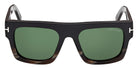 Tom Ford® TI0023 Sunglasses TI0023 05N 53 - 05N - Black/Horn/Shiny Black