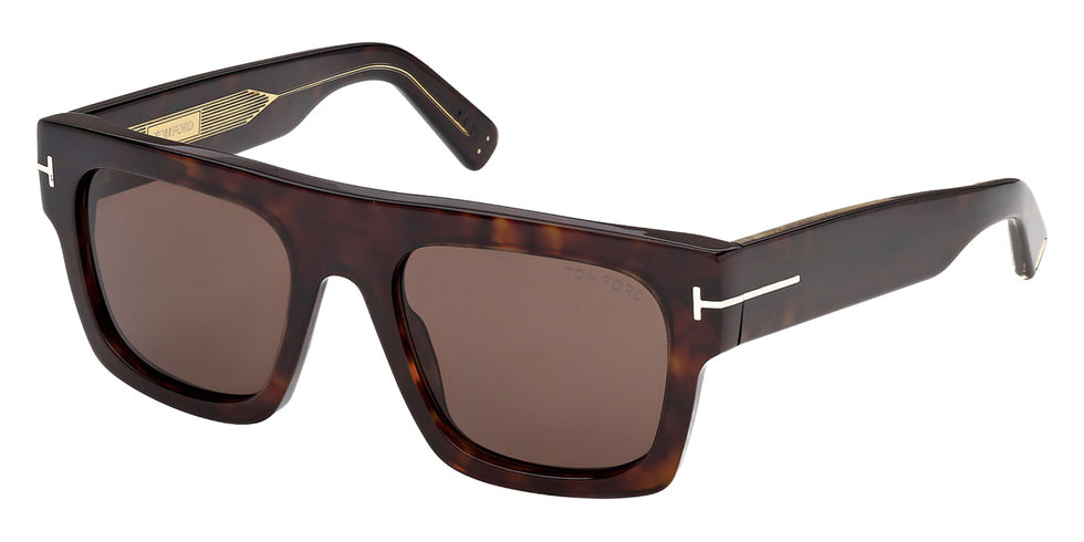 Tom Ford® TI0023 Sunglasses TI0023 52E 53 - 52E - Dark Havana/Dark Havana