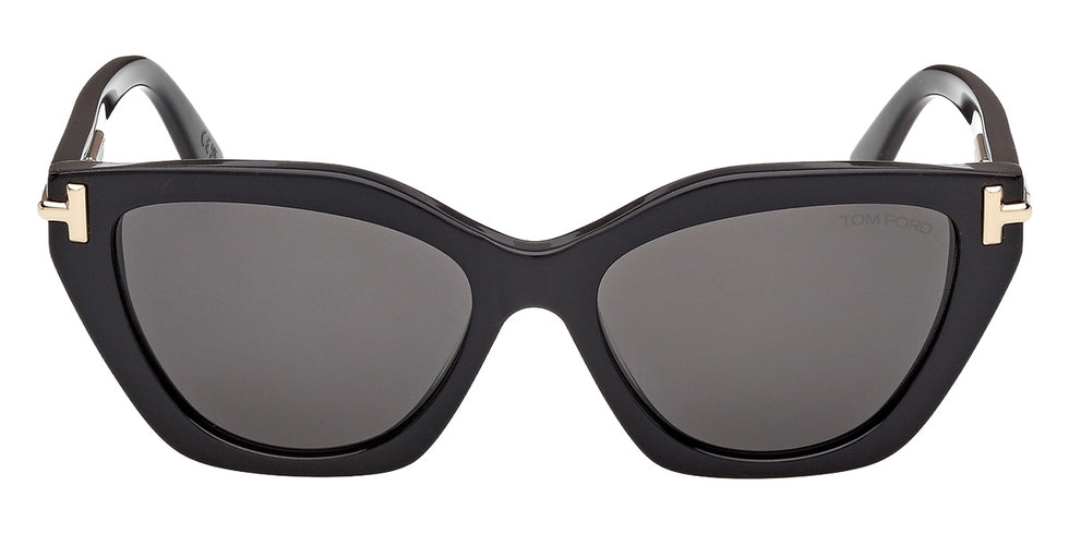 Tom Ford® TI0024 Sunglasses TI0024 01A 55 - 01A - Shiny Black/Shiny Black