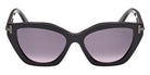 Tom Ford® TI0024 Sunglasses TI0024 01B 55 - 01B - Shiny Black/Shiny Black