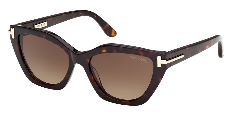 Tom Ford® TI0024 Sunglasses TI0024 52F 55 - 52F - Dark Havana/Dark Havana