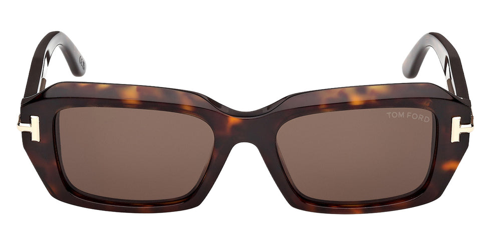 Tom Ford® TI0025 Sunglasses TI0025 52E 53 - 52E - Dark Havana/Dark Havana
