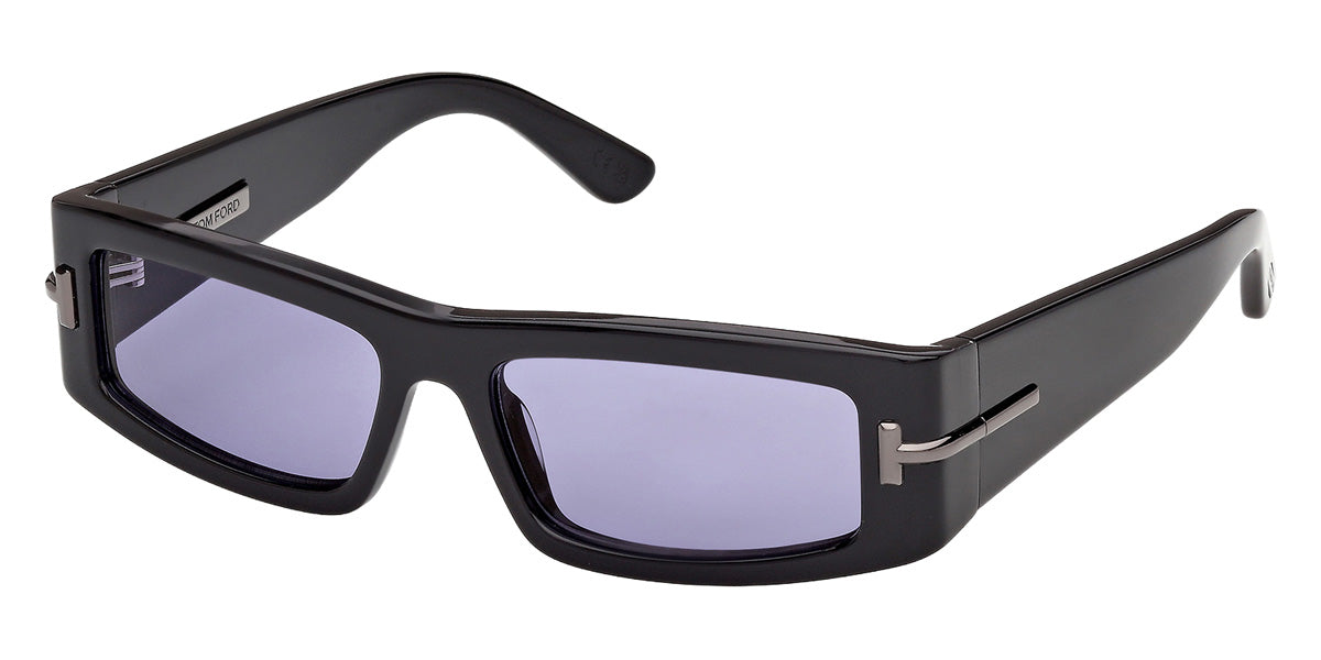 Tom Ford® TI0026 Sunglasses TI0026 01Z 54 - 01Z - Shiny Black/Shiny Black