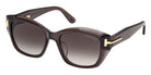 Tom Ford® TI0028-K Sunglasses TI0028-K 20B 54 - 20B - Shiny Grey/Shiny Grey