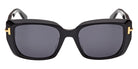 Tom Ford® TI0029-K Sunglasses TI0029-K 01A 54 - 01A - Shiny Black/Shiny Black
