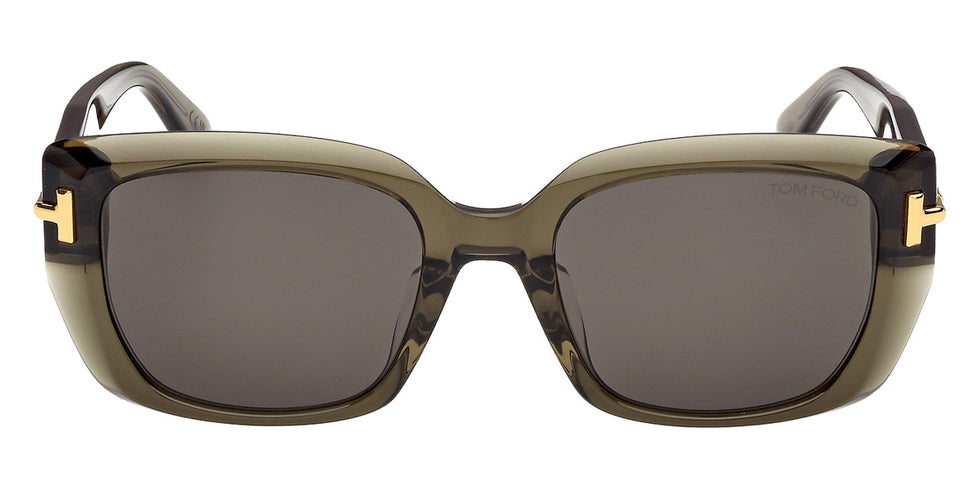Tom Ford® TI0029-K Sunglasses TI0029-K 96A 54 - 96A - Shiny Dark Green/Shiny Dark Green
