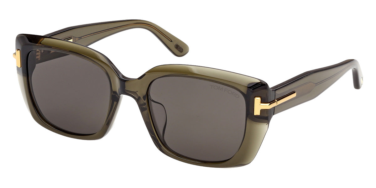 Tom Ford® TI0029-K Sunglasses TI0029-K 96A 54 - 96A - Shiny Dark Green/Shiny Dark Green