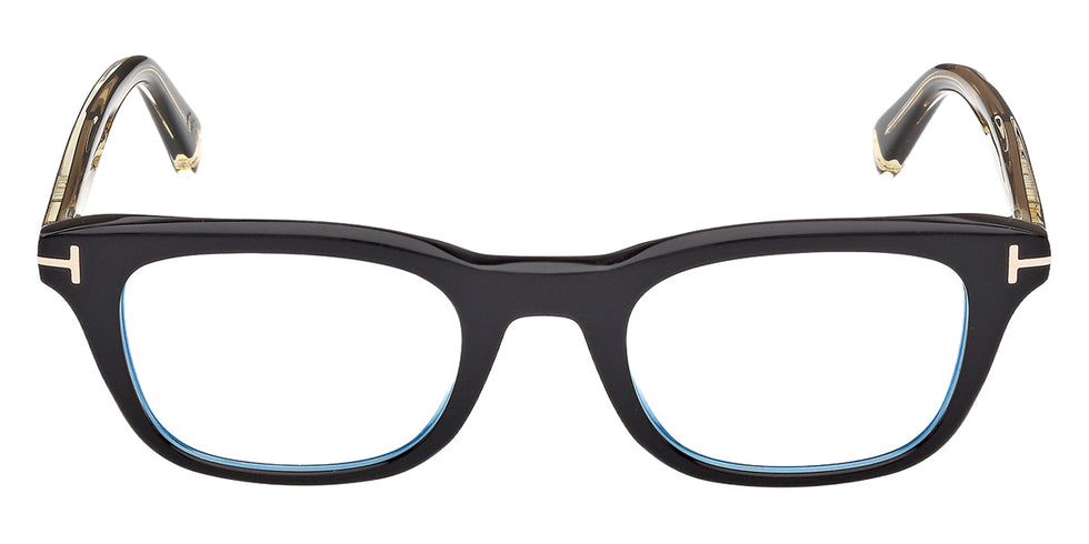 Tom Ford® TI5011-B Eyeglasses TI5011-B 001 50 - 001 - Shiny Black/Shiny Black
