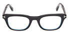 Tom Ford® TI5011-B Eyeglasses TI5011-B 005 50 - 005 - Shiny Black/Shiny Black