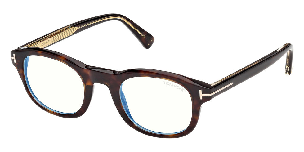 Tom Ford® TI5012-B Eyeglasses TI5012-B 052 47 - 052 - Dark Havana/Dark Havana