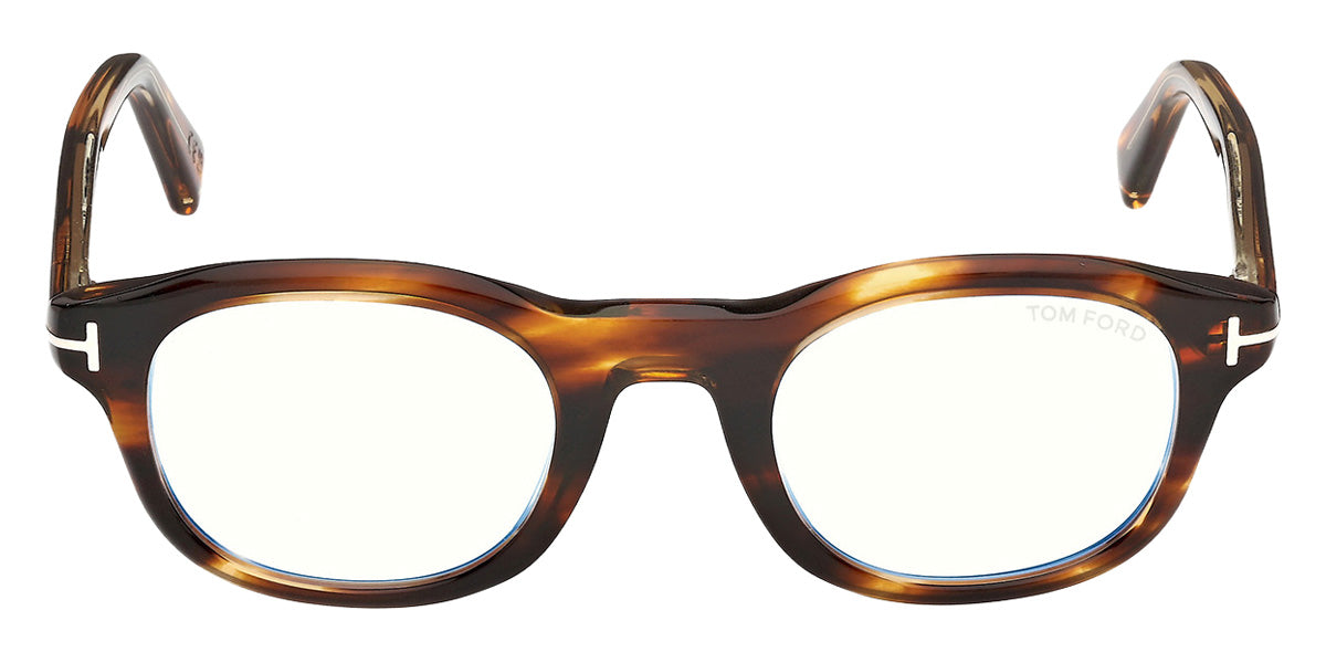 Tom Ford® TI5012-B Eyeglasses TI5012-B 055 47 - 055 - Coloured Havana/Coloured Havana