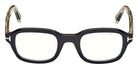 Tom Ford® TI5013-B Eyeglasses TI5013-B 001 47 - 001 - Shiny Black/Shiny Black