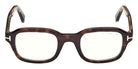 Tom Ford® TI5013-B Eyeglasses TI5013-B 052 47 - 052 - Dark Havana/Dark Havana