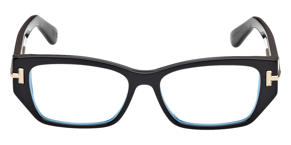 Tom Ford® TI5014-B Eyeglasses TI5014-B 001 54 - 001 - Shiny Black/Shiny Black