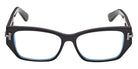 Tom Ford® TI5014-B Eyeglasses TI5014-B 005 54 - 005 - Shiny Black/Shiny Black