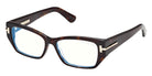 Tom Ford® TI5014-B Eyeglasses TI5014-B 052 54 - 052 - Dark Havana/Dark Havana