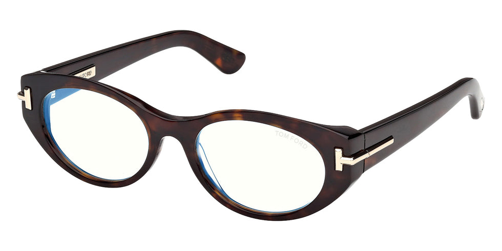 Tom Ford® TI5015-B Eyeglasses TI5015-B 052 53 - 052 - Dark Havana/Dark Havana