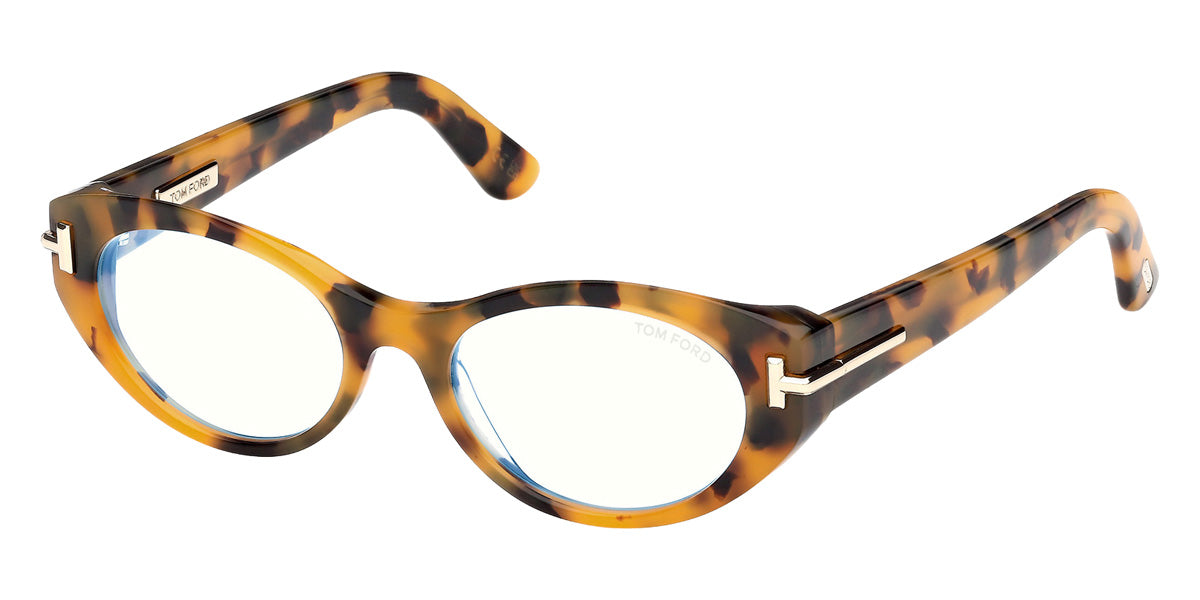 Tom Ford® TI5015-B Eyeglasses TI5015-B 055 53 - 055 - Coloured Havana/Coloured Havana