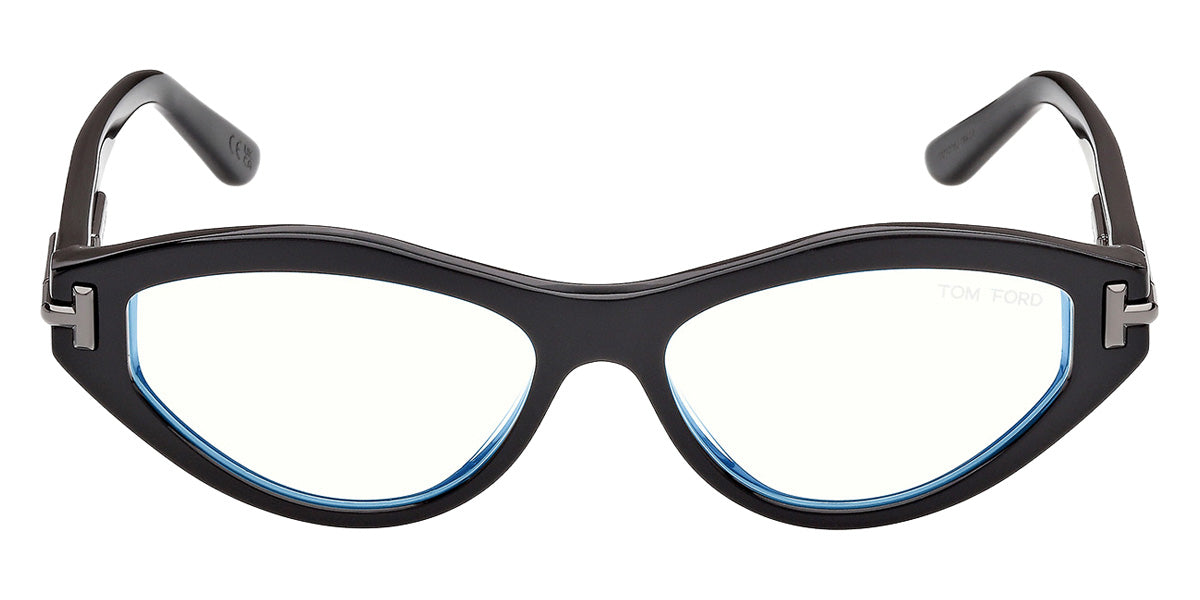 Tom Ford® TI5016-B Eyeglasses TI5016-B 005 54 - 005 - Shiny Black/Shiny Black