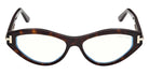 Tom Ford® TI5016-B Eyeglasses TI5016-B 052 54 - 052 - Dark Havana/Dark Havana