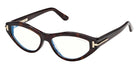 Tom Ford® TI5016-B Eyeglasses TI5016-B 052 54 - 052 - Dark Havana/Dark Havana