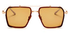 AKONI® Tiros AKO Tiros 510C 58 - Brushed White Gold Sunglasses