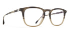 Mykita® TIWA MYK TIWA C174 Striped Grey Gradient/Pearl 50 - C174 Striped Grey Gradient/Pearl Eyeglasses