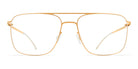 Mykita® TOBI MYK TOBI Glossy Gold 52 - Glossy Gold Eyeglasses